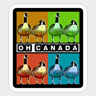 Oh Canada Sticker